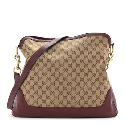 Gucci Monogram Medium Diana Bamboo Shoulder Bag Dark Purple 1 of 18