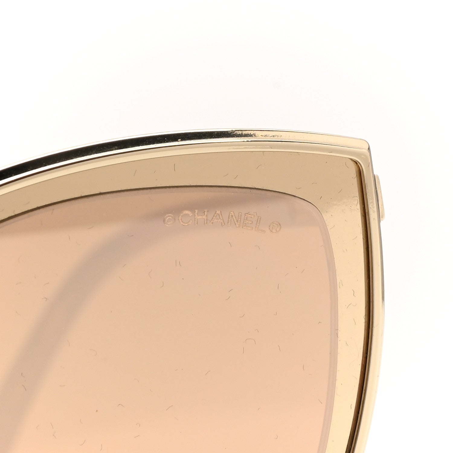 Chanel Metal Cat Eye Sunglasses 4222 Pink Gold 6 of 9