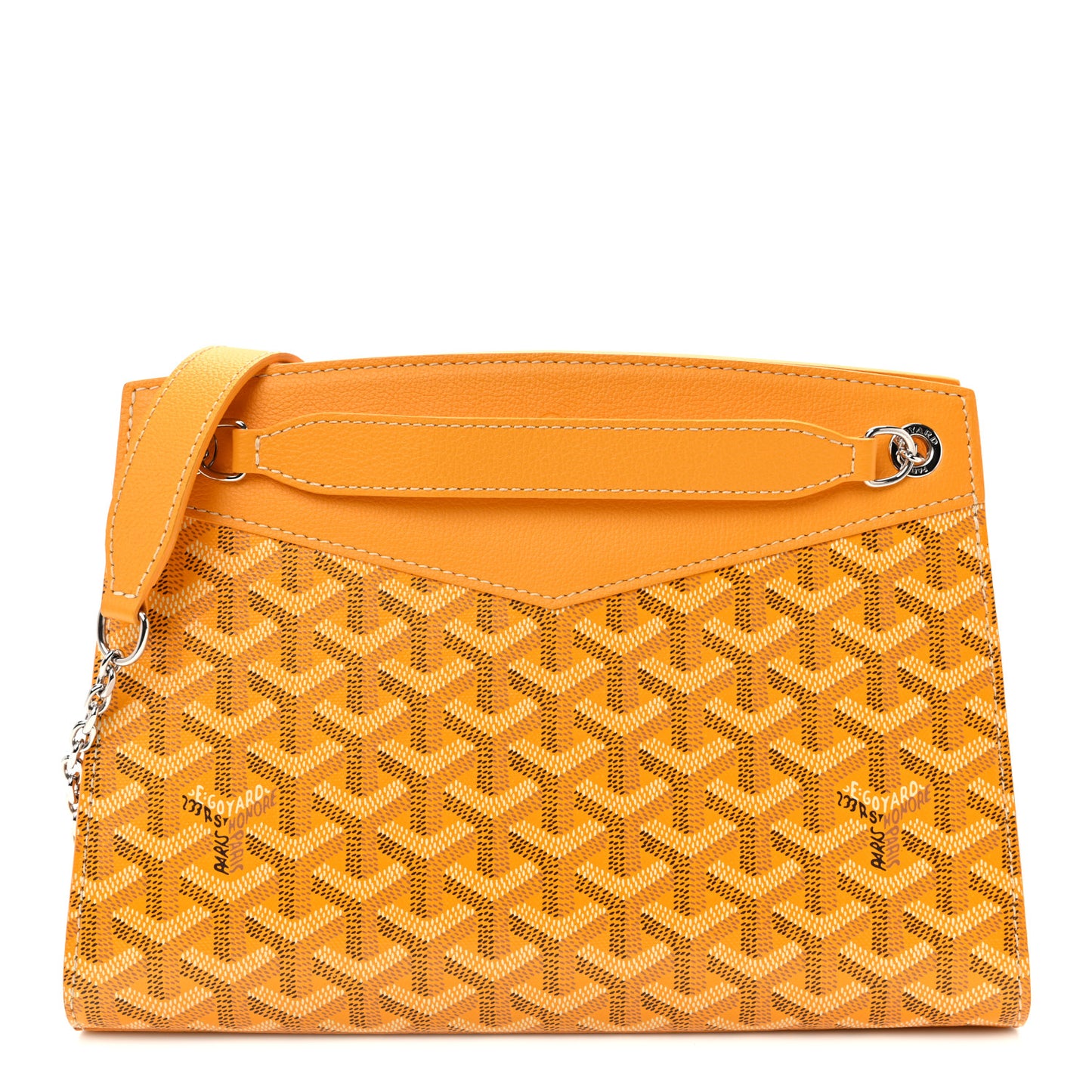 Goyardine Rouette Structure PM Yellow