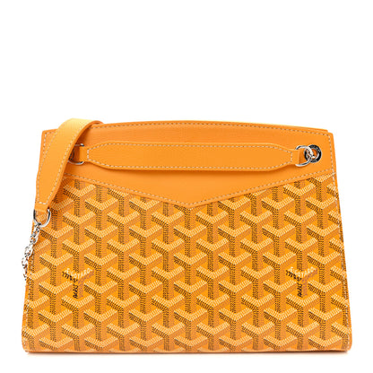 Goyard Goyardine Rouette Structure PM Yellow 1 of 9