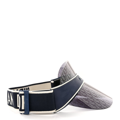 Christian Dior Oblique DiorClub V1U Sun Visor Blue 6 of 9