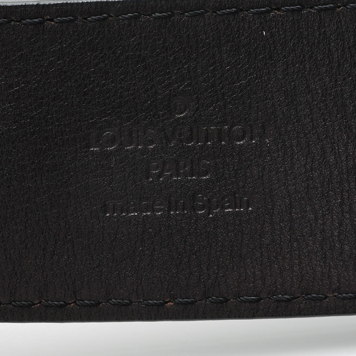 Utah LV Initiales 40mm Belt 85 34 Coffee