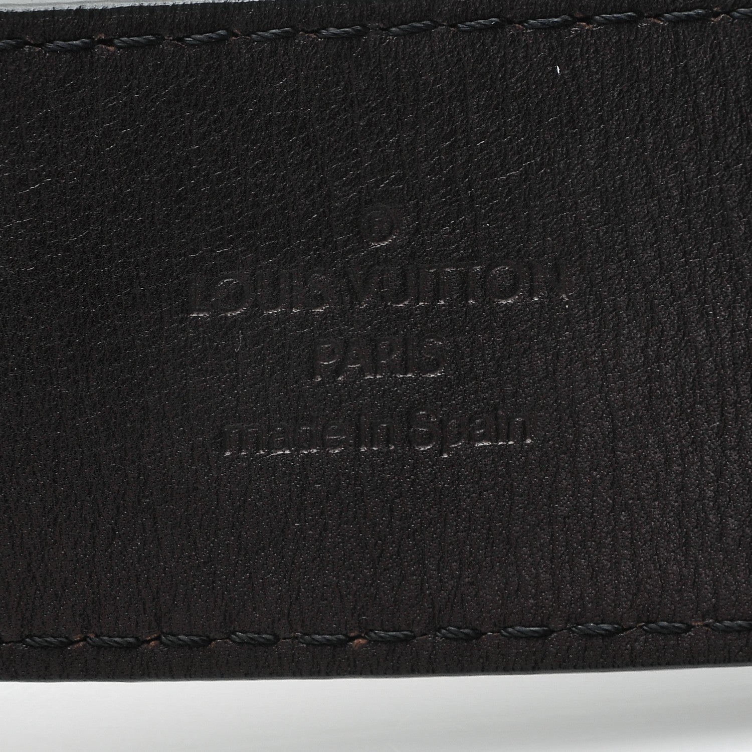 Louis Vuitton Utah LV Initiales 40mm Belt 85 34 Coffee 6 of 8