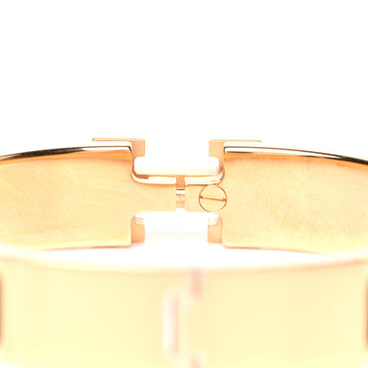 Hermes Enamel Narrow Clic Clac H Bracelet PM Black 12 of 13