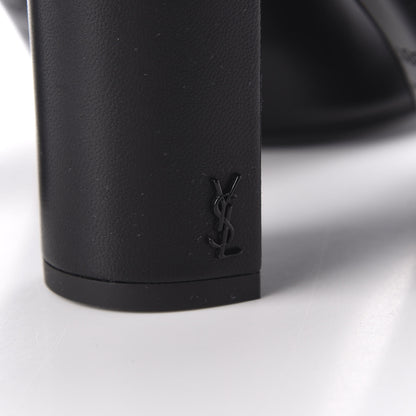 Saint Laurent Nappa Vendome Loulou Ankle Zip Boot 38.5 Black 8 of 9
