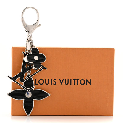 Louis Vuitton Electric Epi Fleur d'Epi Bag Charm Black 5 of 5