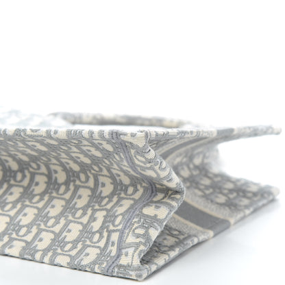 Christian Dior Oblique Medium Book Tote Grey 10 of 11