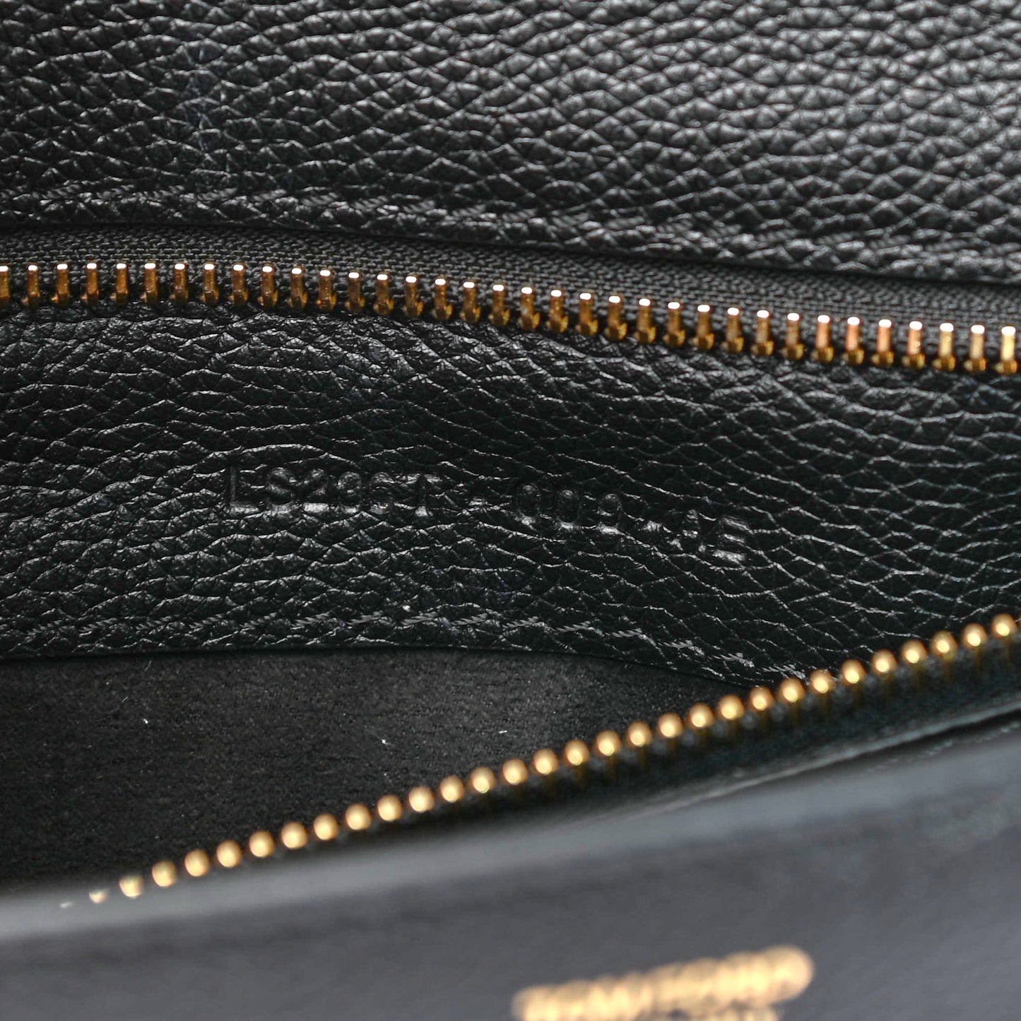 Pebbled Calfskin Studded Jennifer Clutch Black