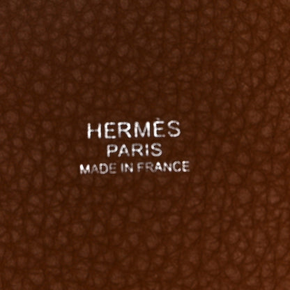 Hermes Taurillon Clemence Picotin Lock 18 PM Gold 6 of 11