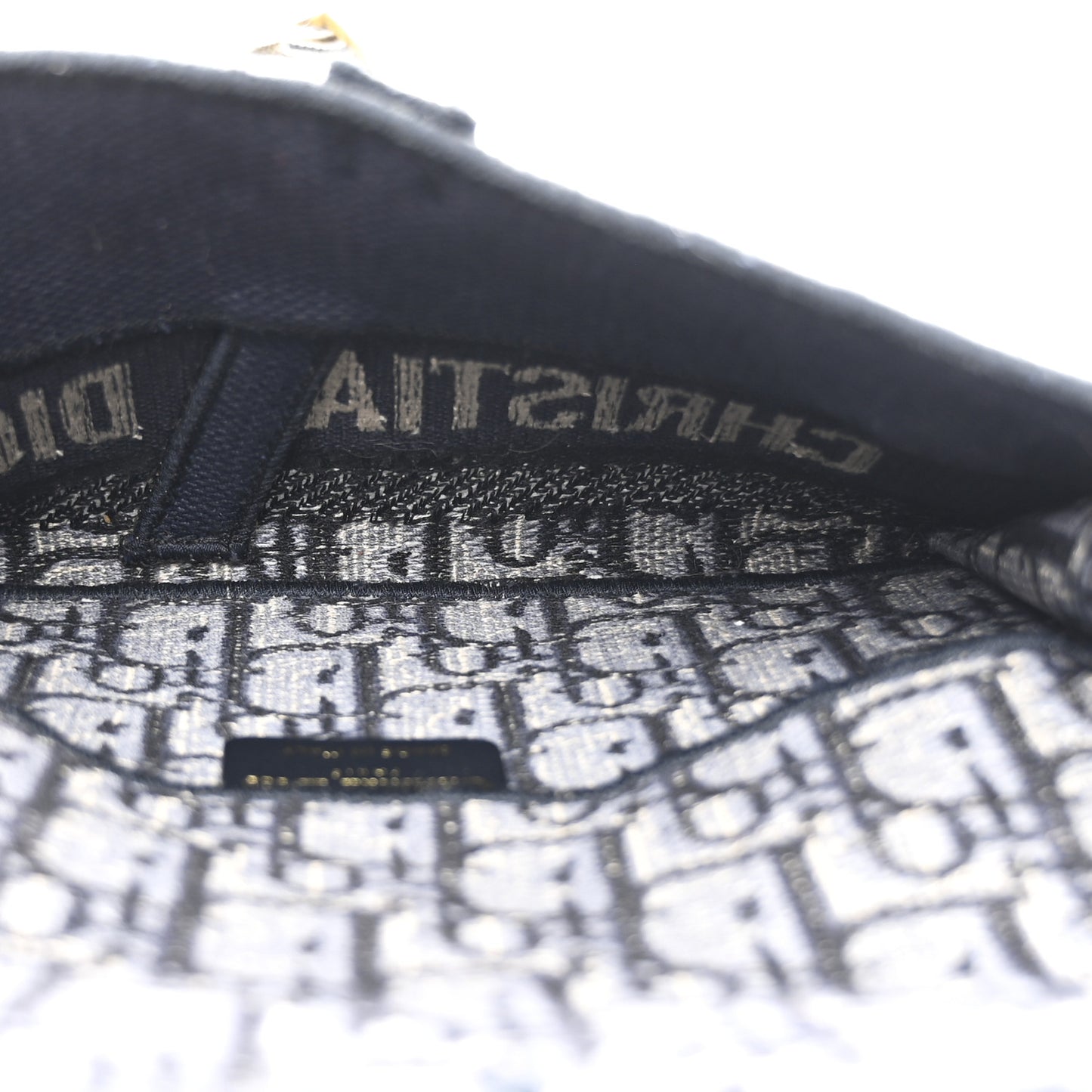 Oblique Slim Saddle Pouch Blue