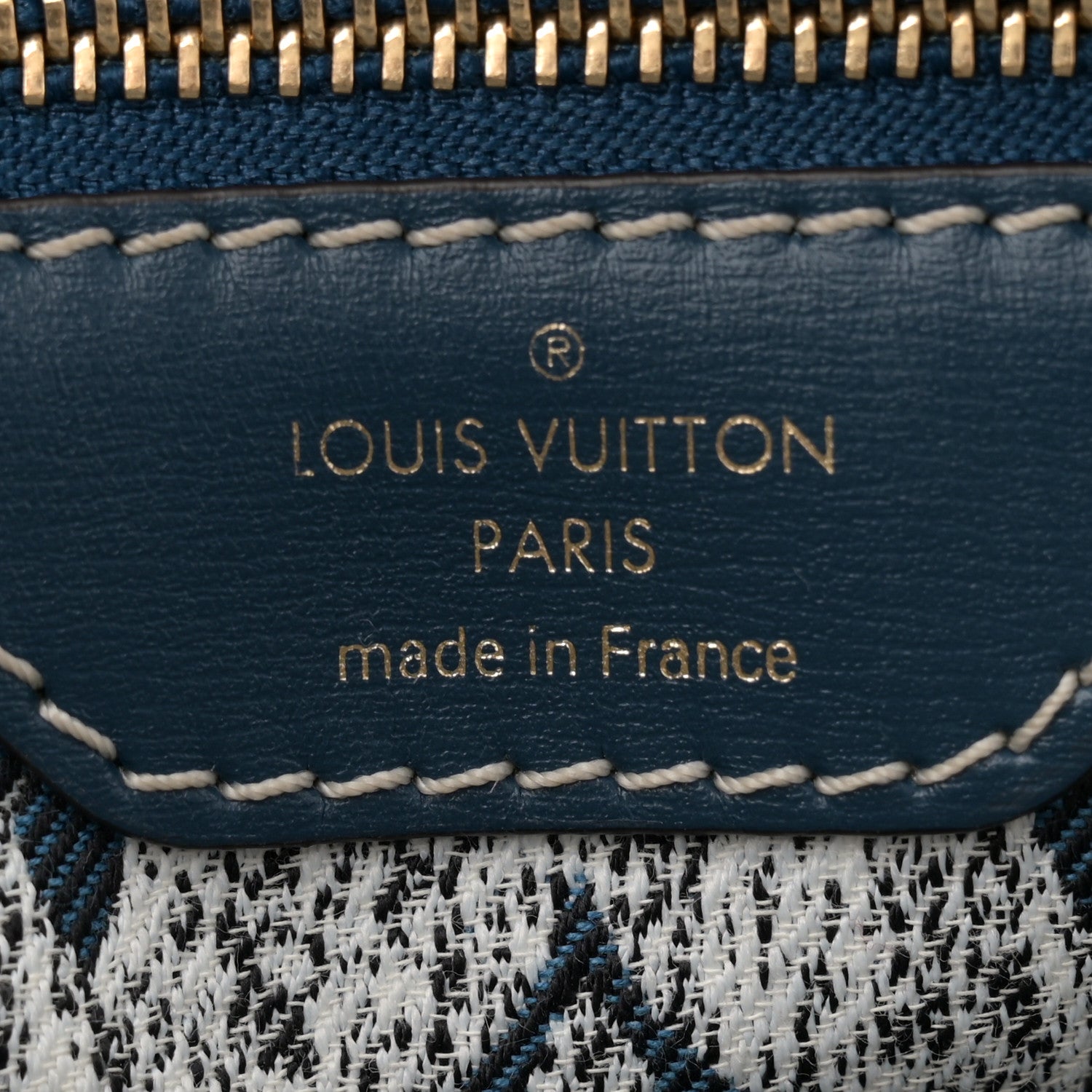 Louis Vuitton Monogram Jacquard Denim Speedy Bandouliere 25 Bleu 6 of 9