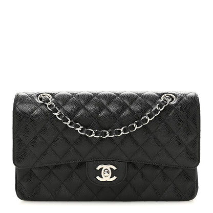 Chanel Caviar Quilted Medium Double Flap Black 1 of 10