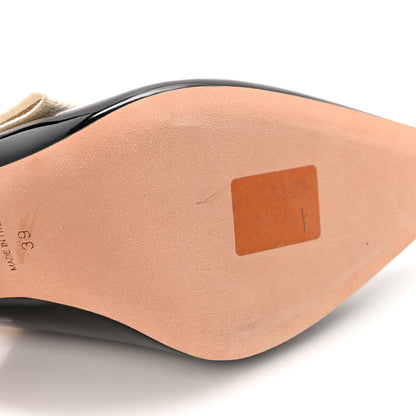 Christian Dior Patent Ribbon J'Adior Slingback 100mm Pumps 39 Black 13 of 13