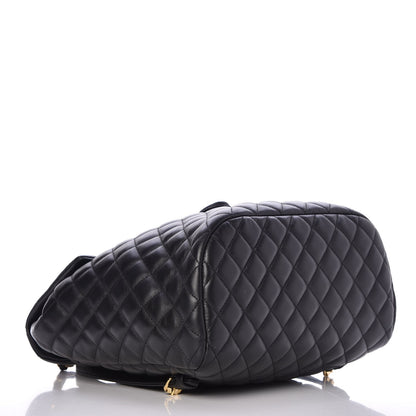 Chanel Lambskin Quilted Large Urban Spirit Backpack Black 4 of 8