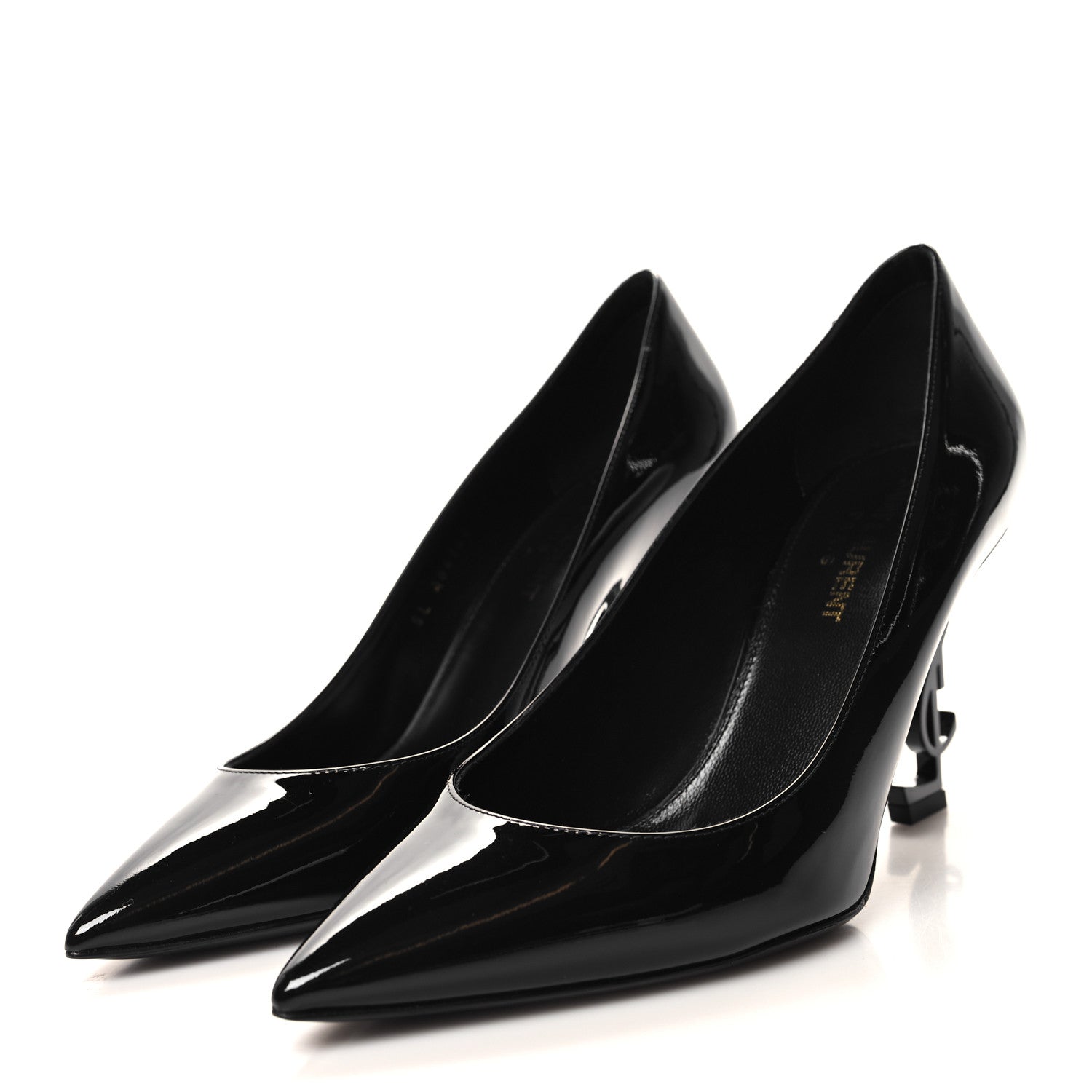 Saint Laurent Patent Opyum 110 Pumps 37 Black 3 of 9