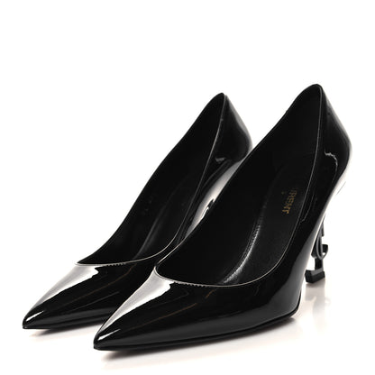Saint Laurent Patent Opyum 110 Pumps 37 Black 3 of 9