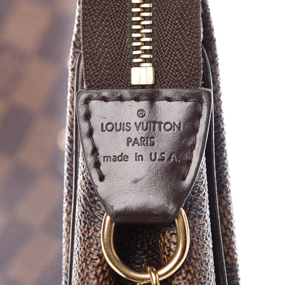 Louis Vuitton Damier Ebene Eva Clutch 6 of 11
