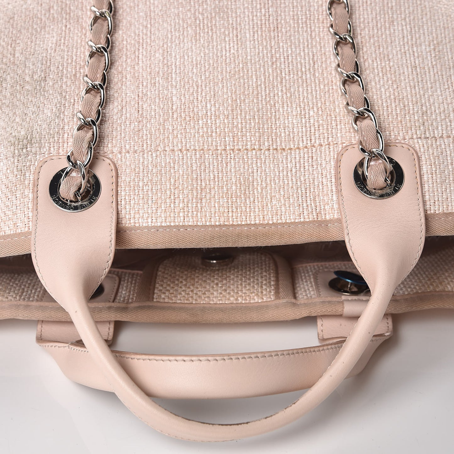 Canvas Large Deauville Tote Pink