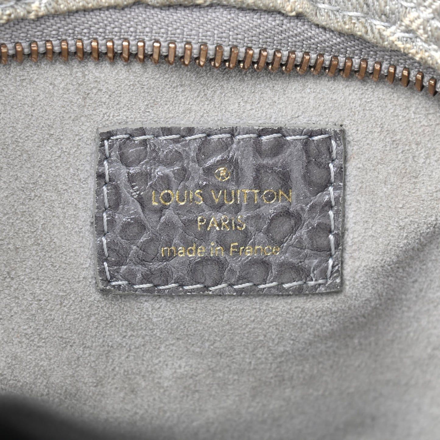 Monogram Denim Slightly Grey