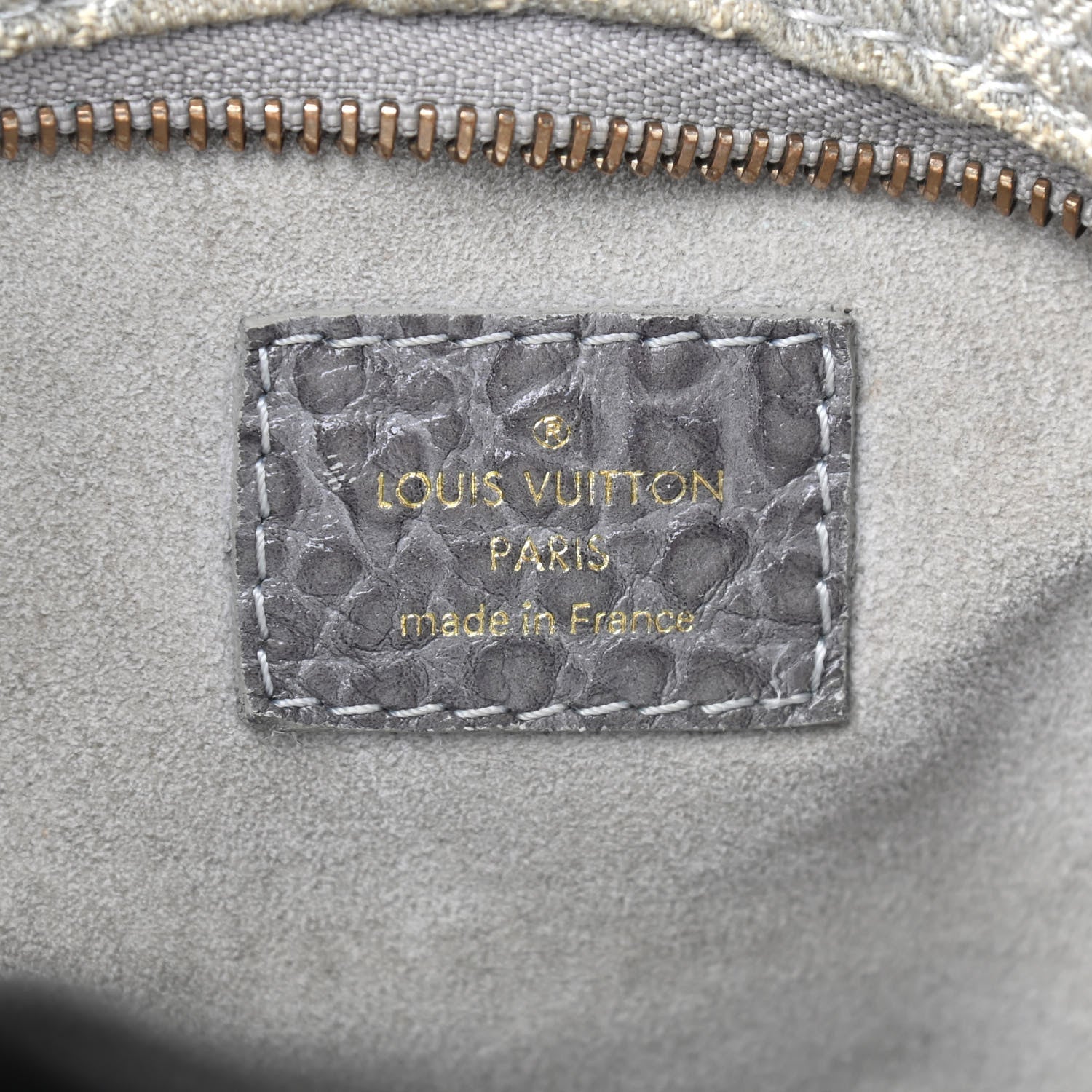 Louis Vuitton Monogram Denim Slightly Grey 7 of 8