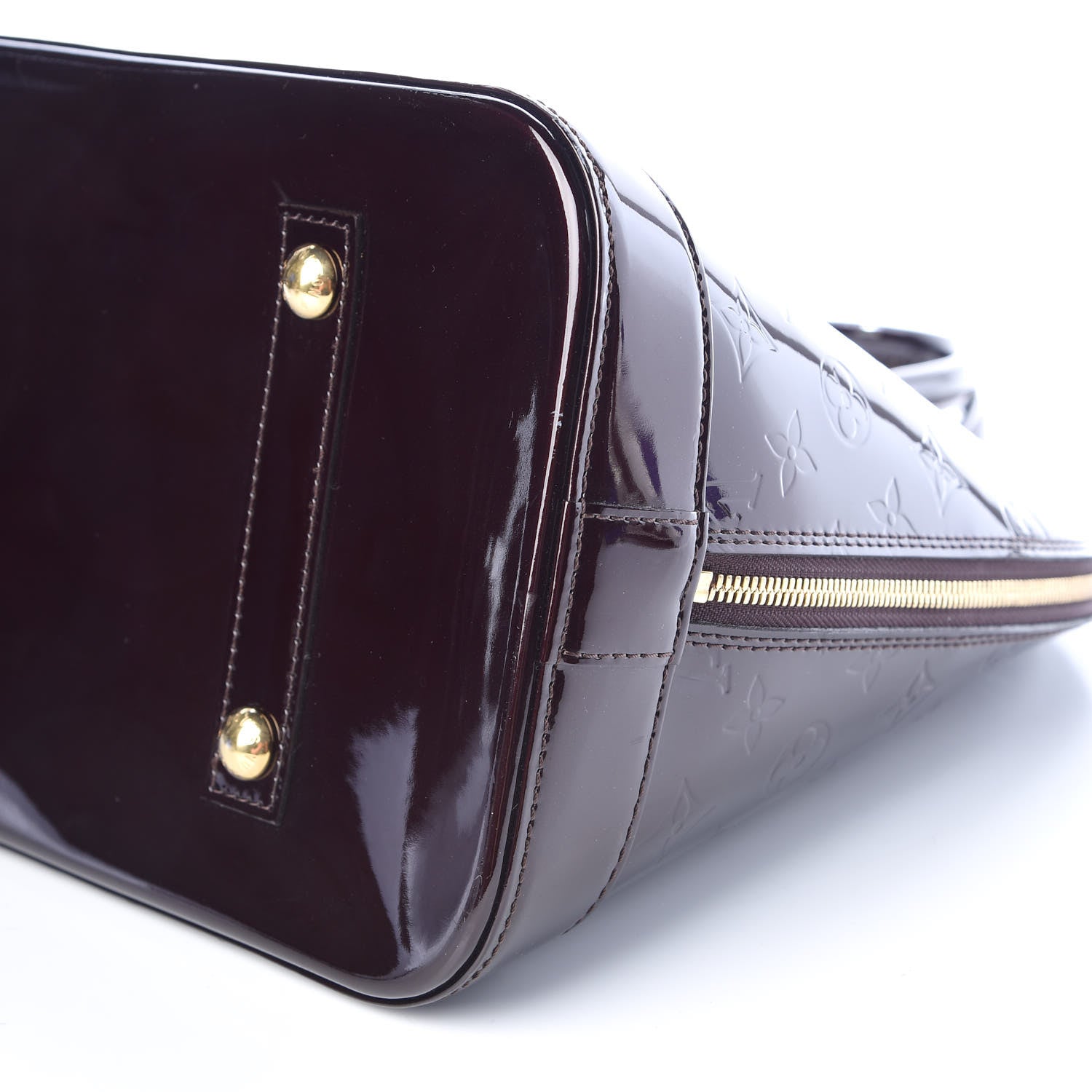Louis Vuitton Vernis Alma GM Amarante 9 of 9