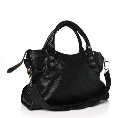 Balenciaga Agneau Giant 21 Rose Gold Hardware City Anthracite 4 of 10