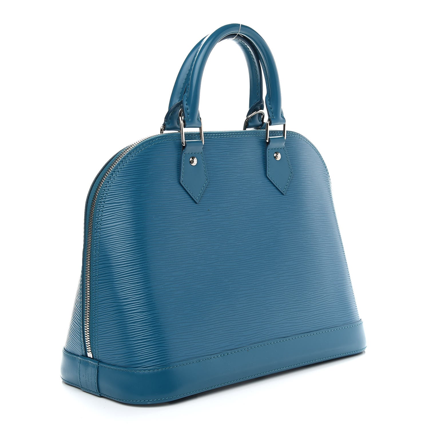 Louis Vuitton Epi Alma PM Cyan 3 of 11