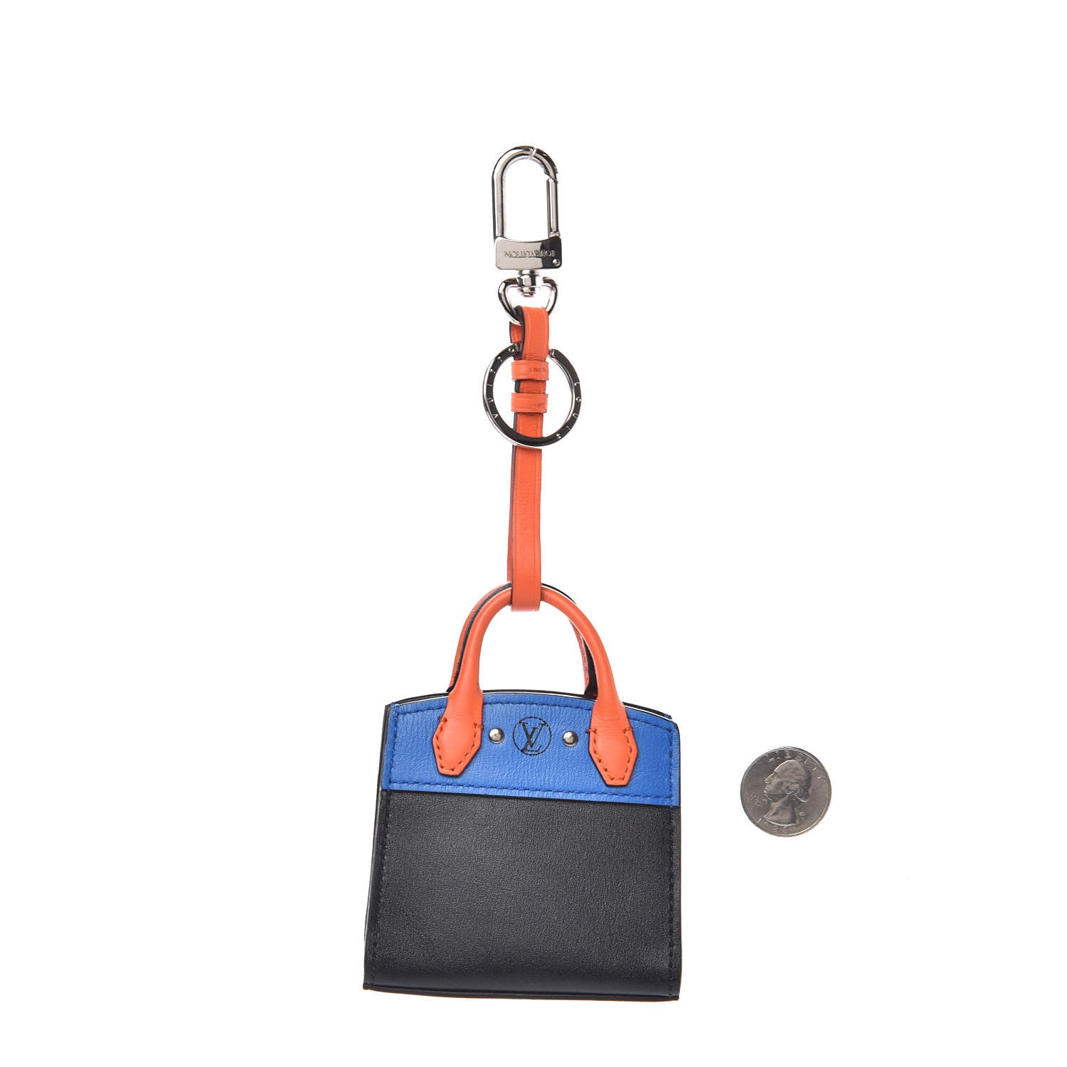 Louis Vuitton City Steamer Bag Charm Black 2 of 2
