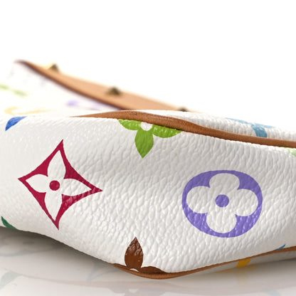 Louis Vuitton Monogram Multicolor Pochette Accessories White 11 of 11