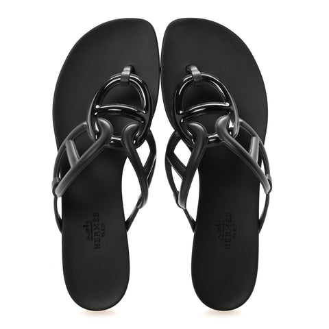 Rubber Womens Egerie Sandals 38 Black