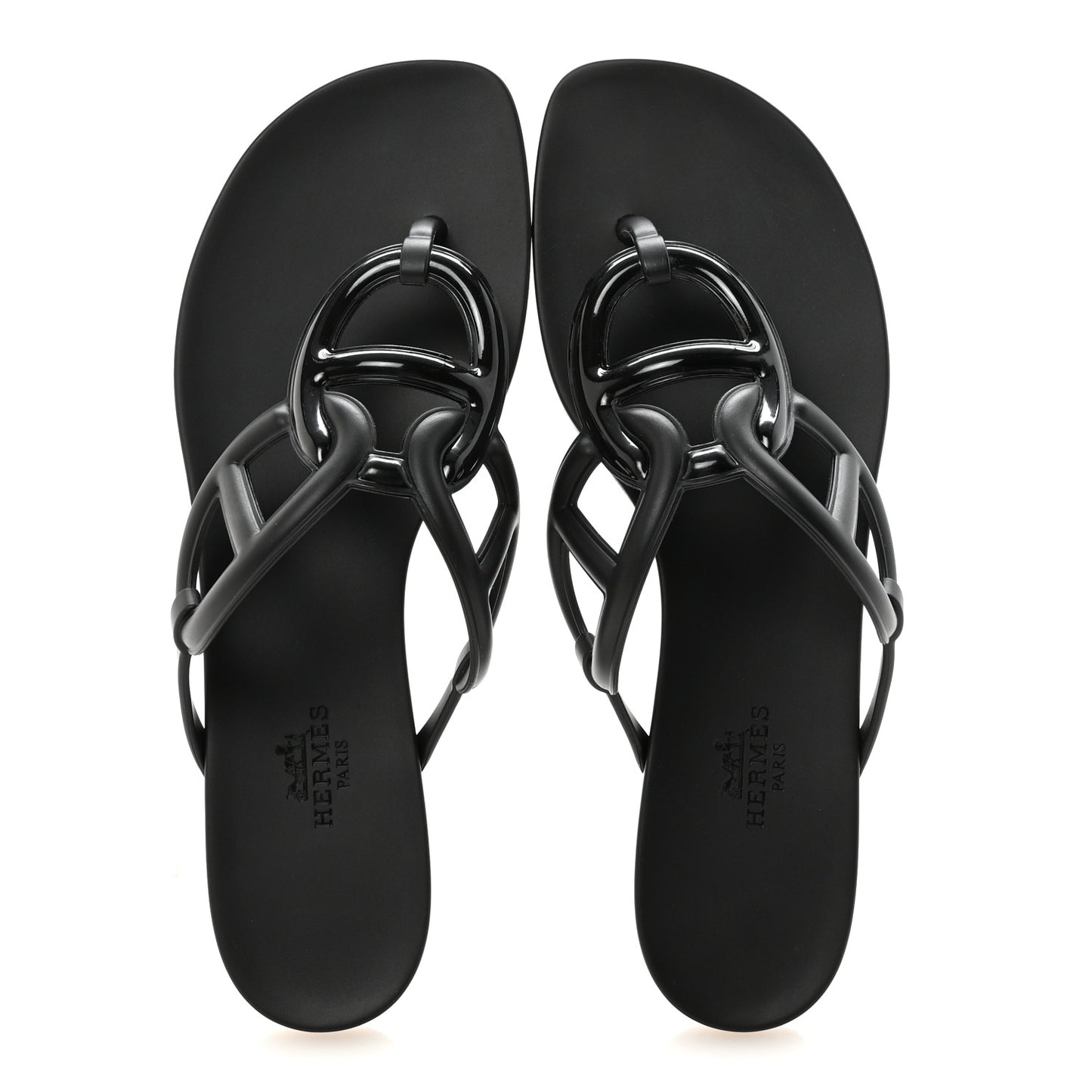 Rubber Womens Egerie Sandals 38 Black