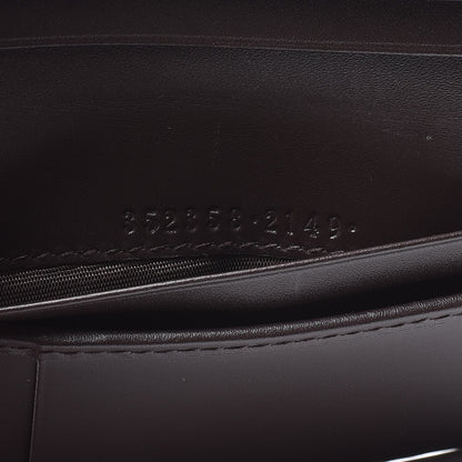 Gucci Guccissima Wallet Dark Brown 7 of 7