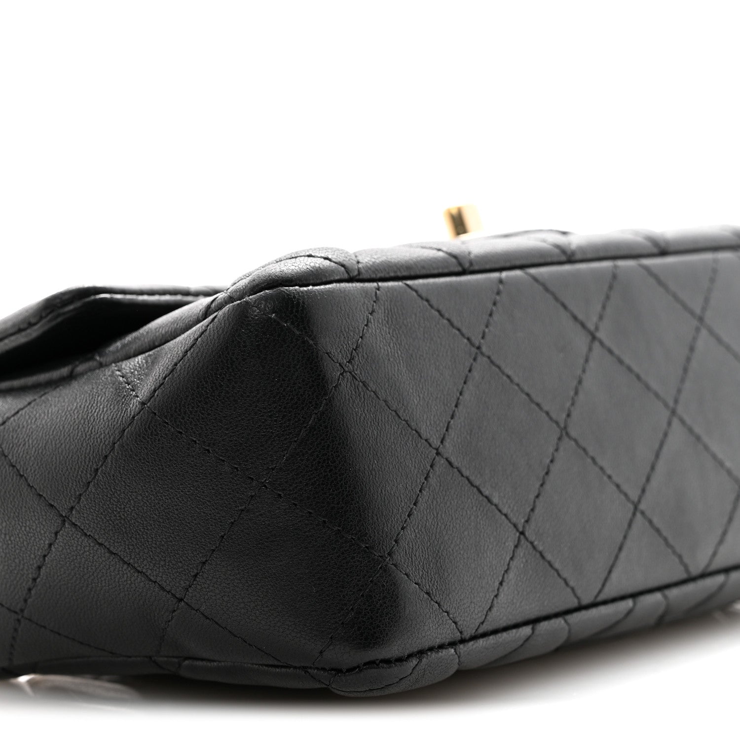 Chanel Lambskin Quilted Mini Coco Charms Rectangular Flap Black 9 of 13