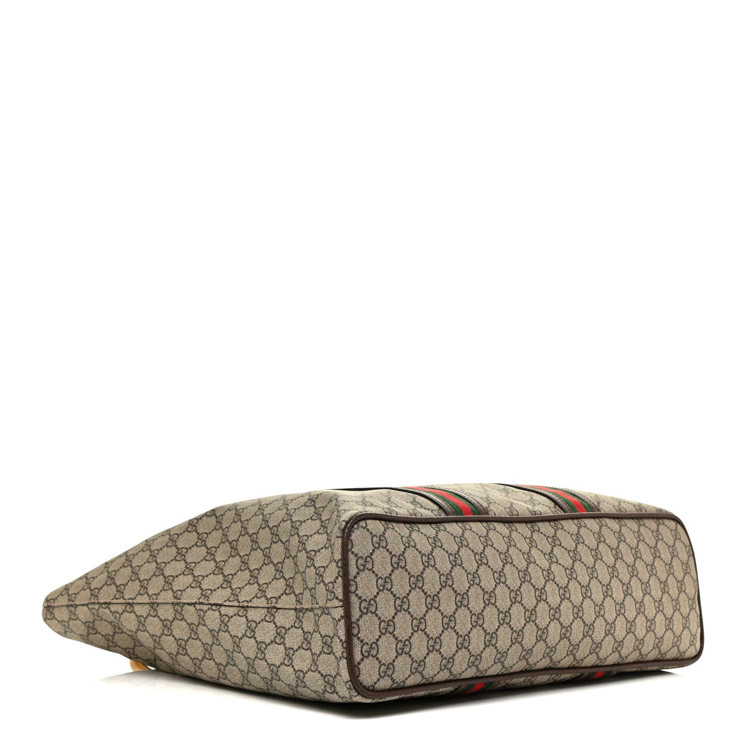 GG Supreme Monogram Web Neo Vintage Tote Beige New Acero Crop