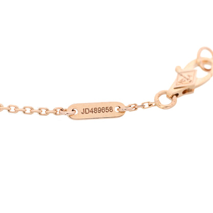 Van Cleef & Arpels 18K Rose Gold Carnelian Sweet Alhambra Bracelet 4 of 5