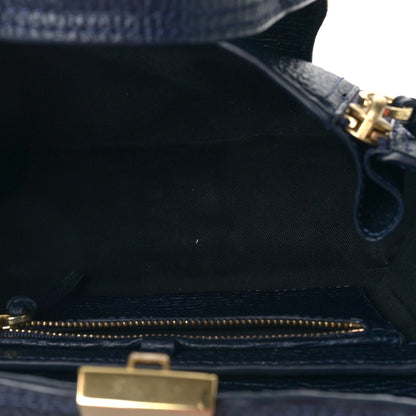 3.1 Phillip Lim Textured Calfskin Mini Pashli Satchel Ink 4 of 7