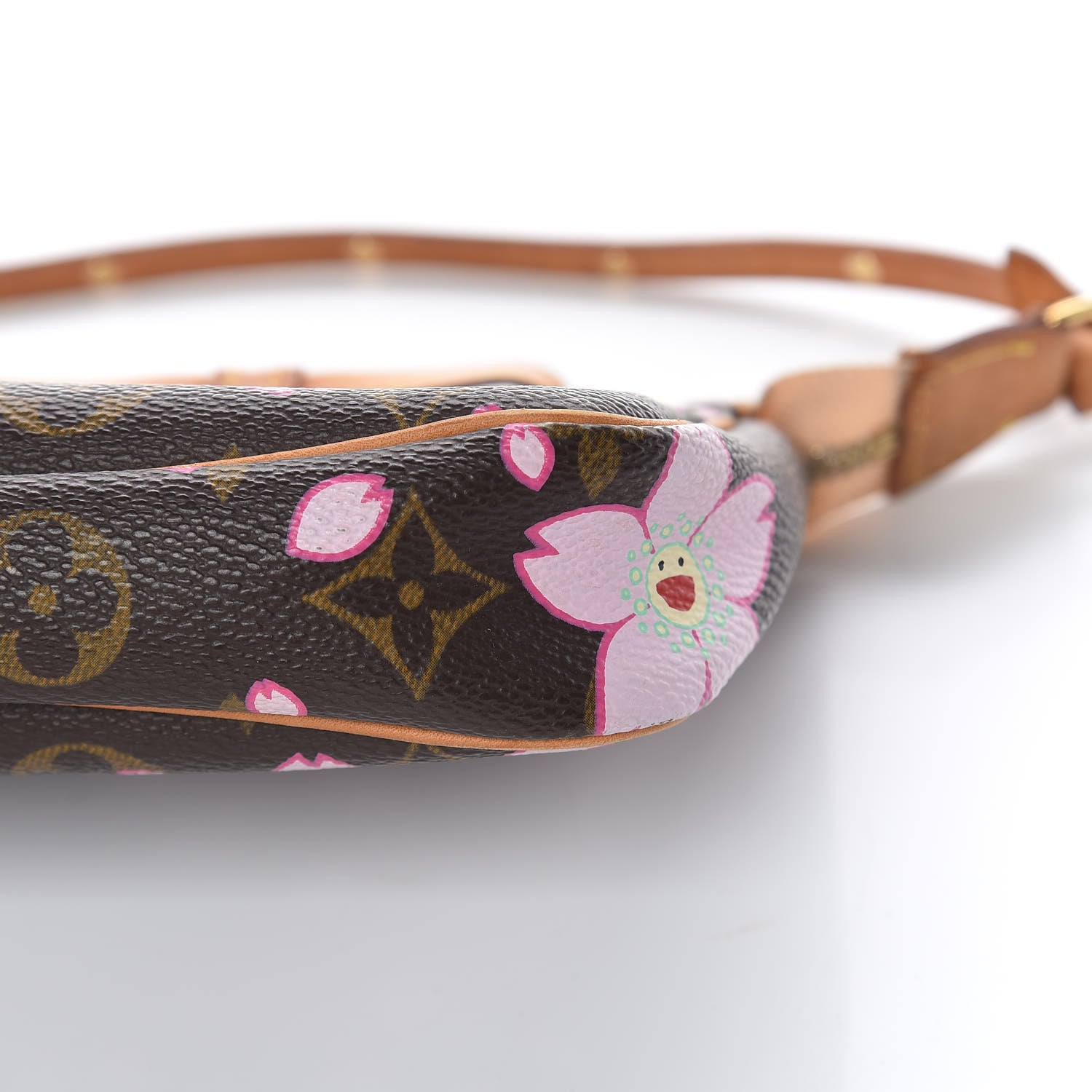 Louis Vuitton Monogram Cherry Blossom Pochette Accessories Brown 6 of 15