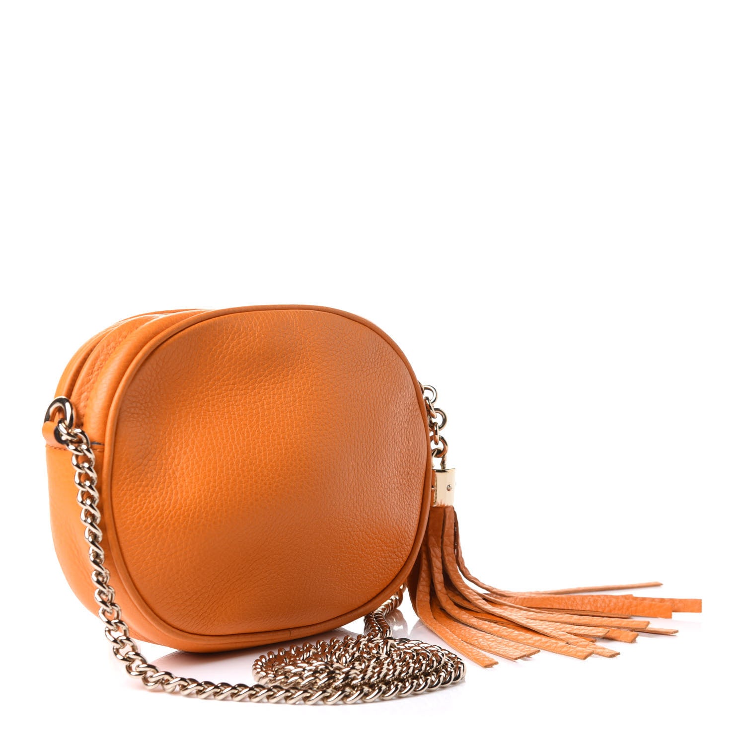 Gucci Cellarius Calfskin Mini Soho Chain Bag Curcuma 2 of 10
