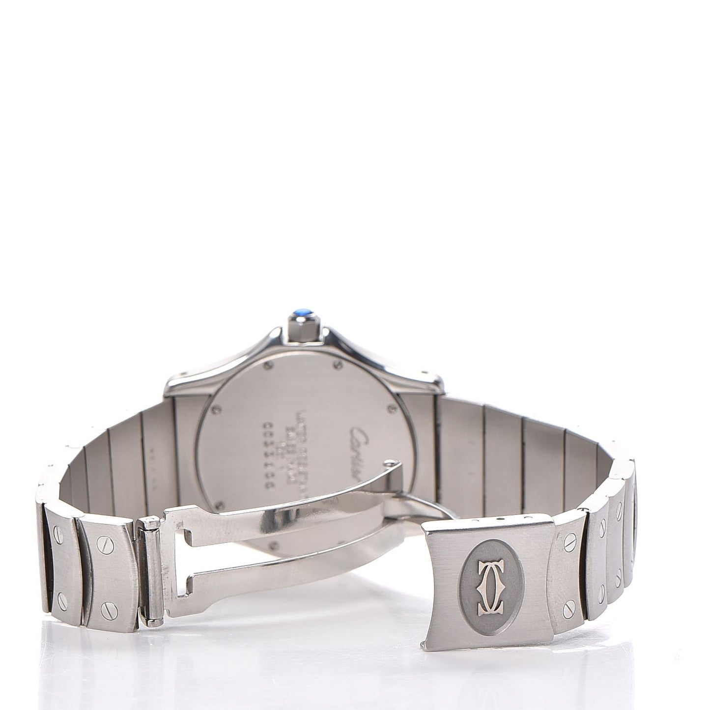 Stainless Steel 29mm Santos Cougar Quartz Watch