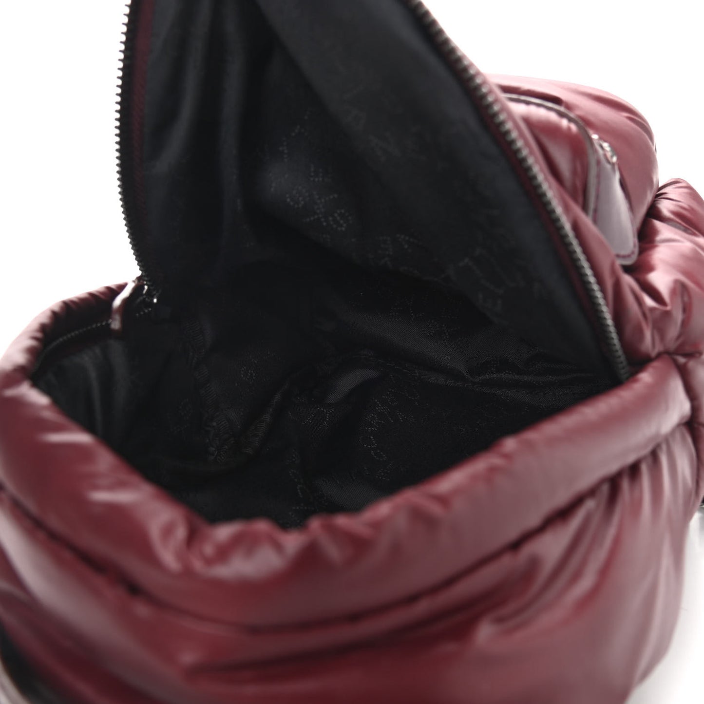 Polyamide Falabella Go Glitter Stars Backpack Burgundy