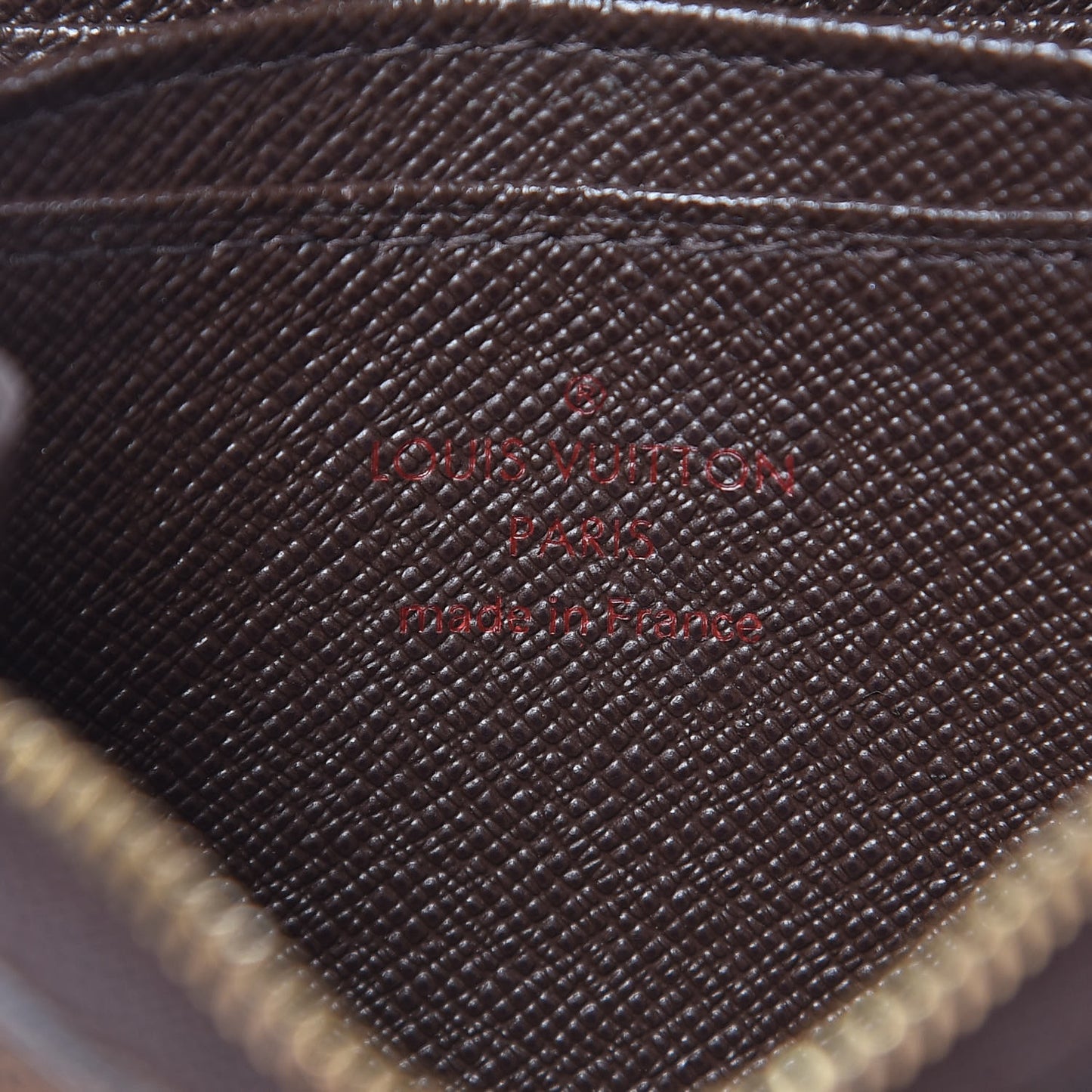 Damier Ebene Zippy Coin Purse