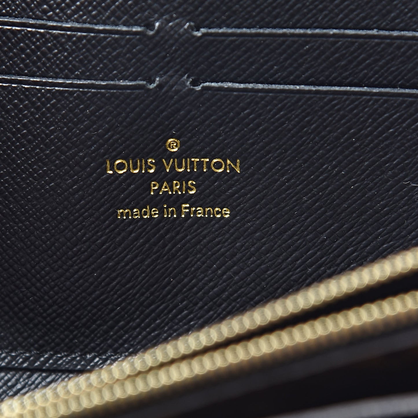 Monogram Zippy Retiro Wallet Black