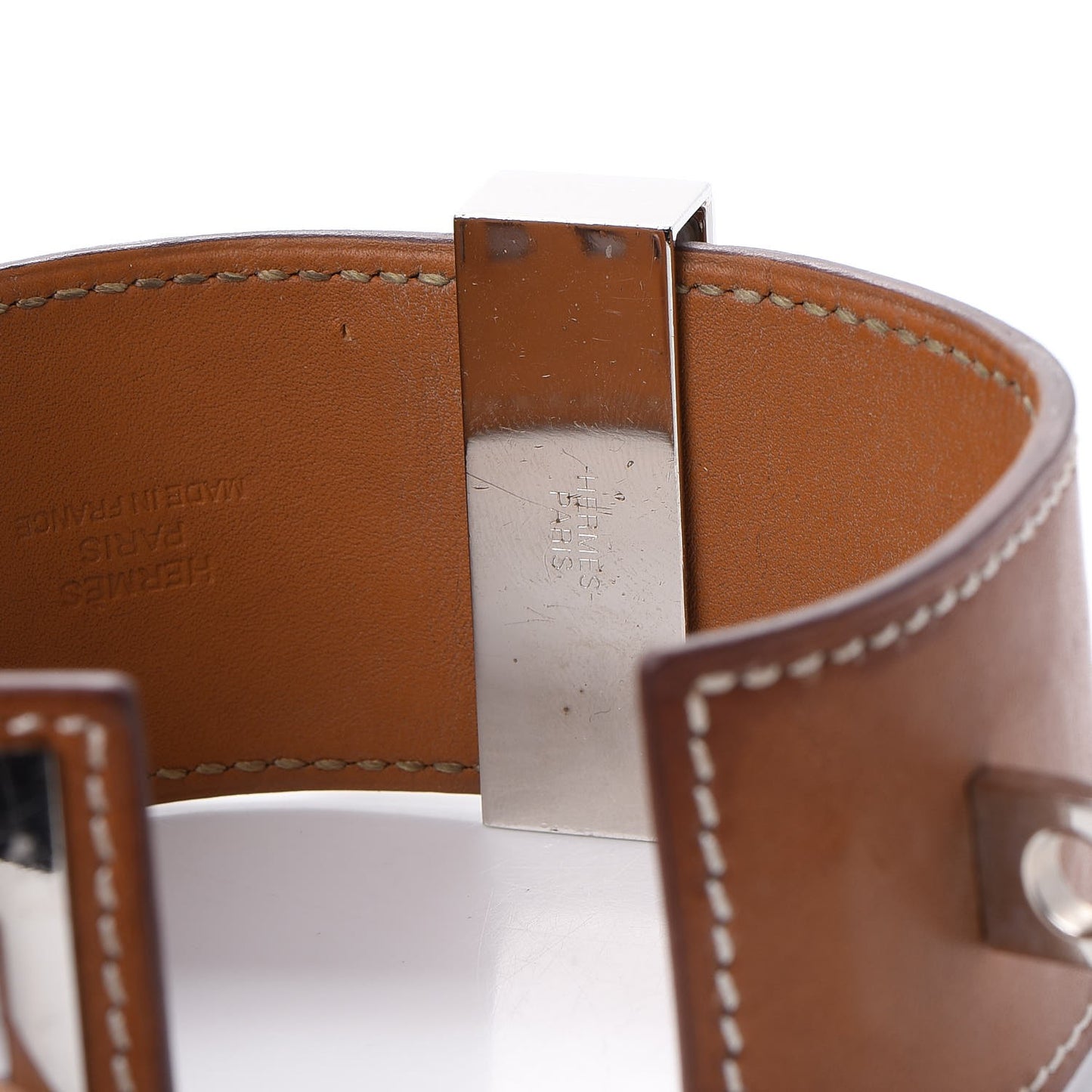 Barenia Collier De Chien CDC Bracelet L Fauve