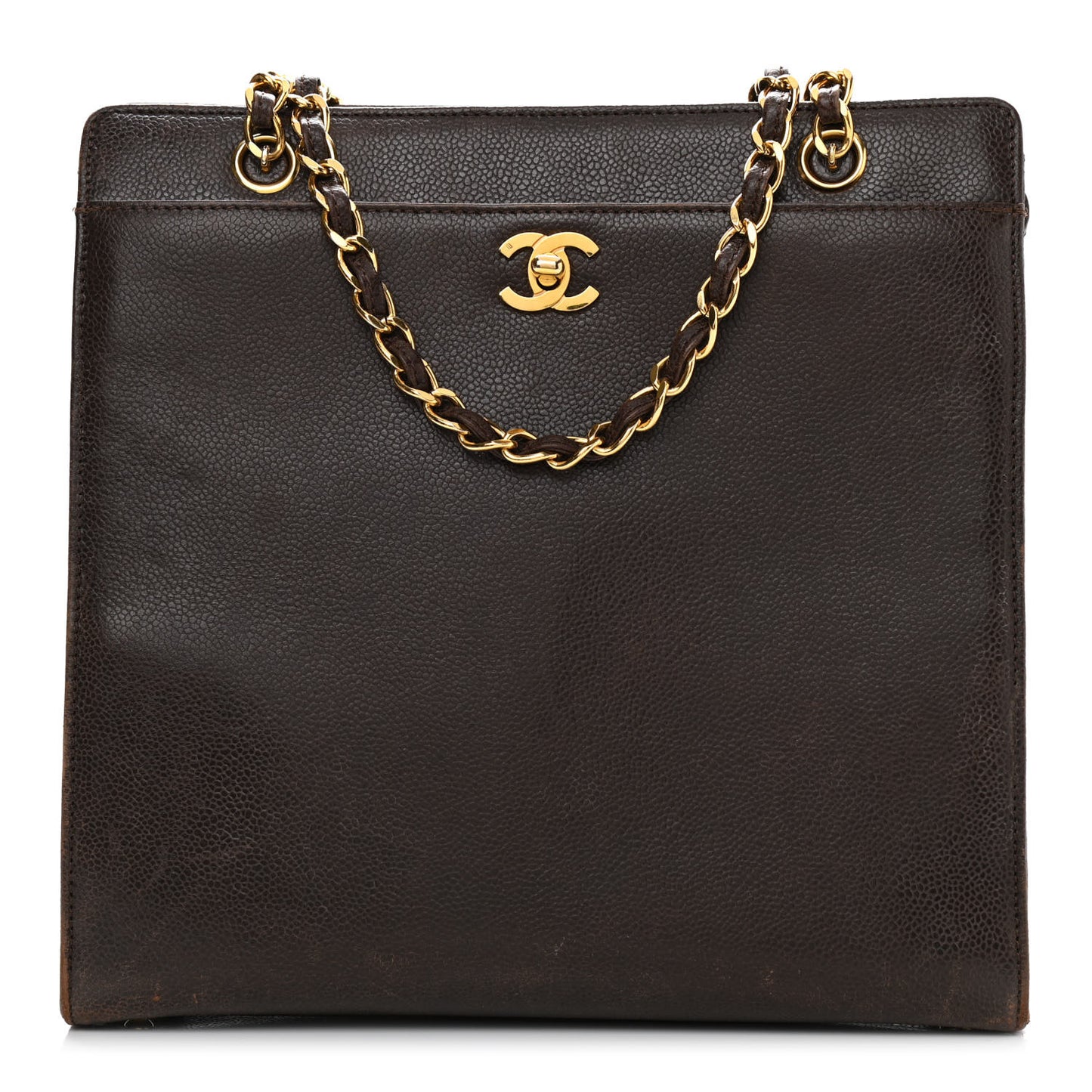 Caviar Shopper Tote Brown