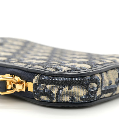 Christian Dior Oblique 30 Montaigne Phone Holder Blue 9 of 10