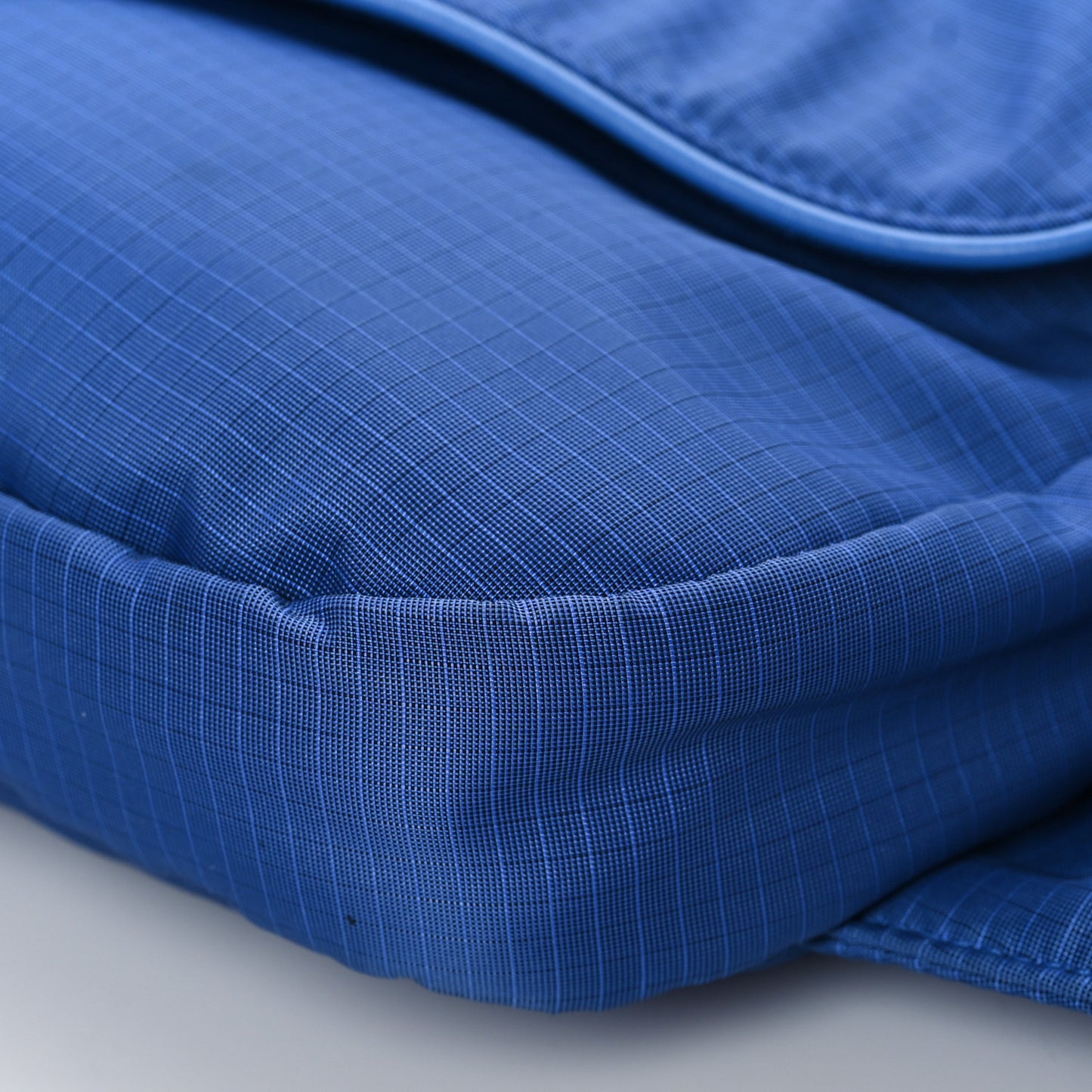 Nylon Saddle Belt Bag Blue