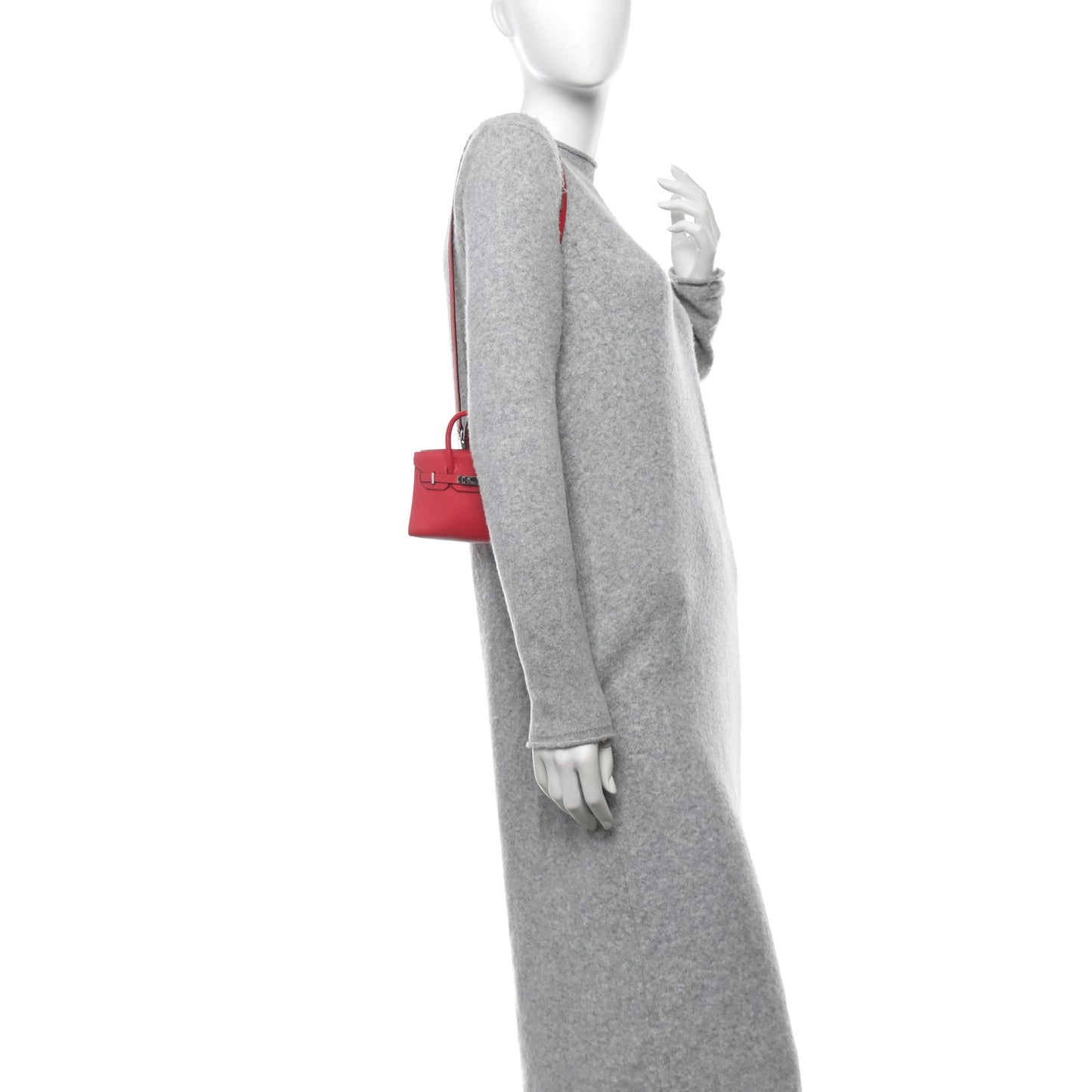 Epsom Micro Birkin 15 Bougainvillea