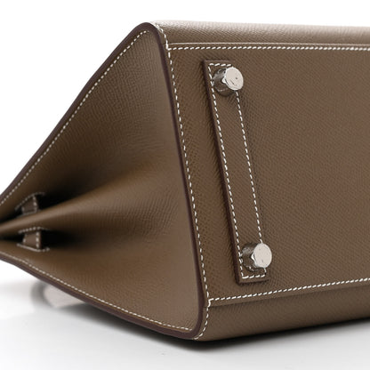 Hermes Epsom Birkin Sellier 25 Etoupe 9 of 11