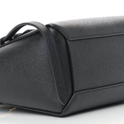 Celine Grained Calfskin Nano Belt Bag Black 7 of 11