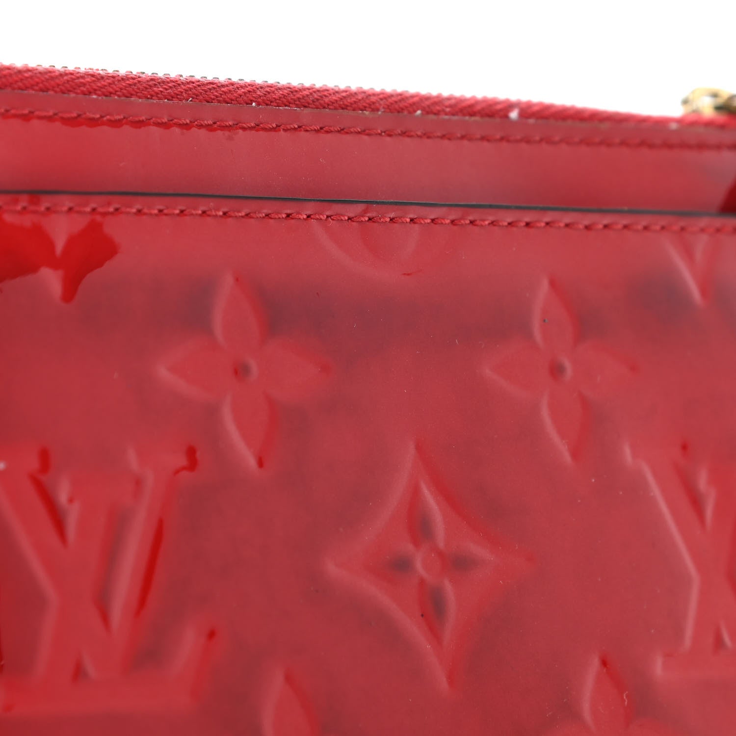 Louis Vuitton Vernis Key Pouch Cherry 5 of 6